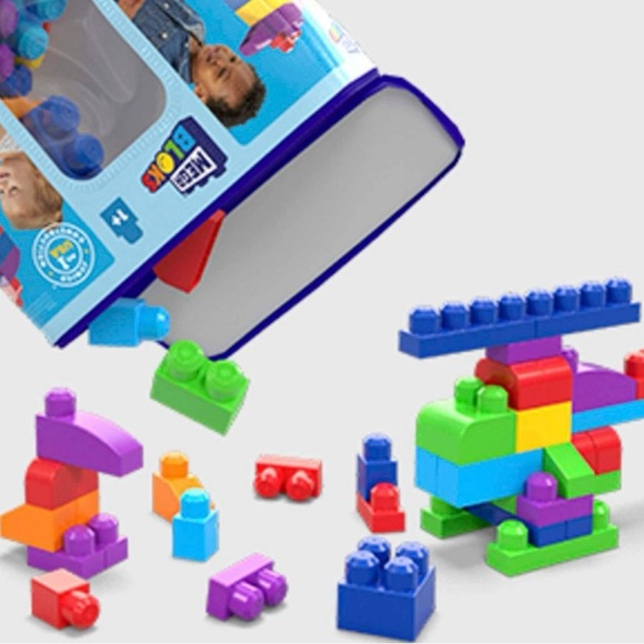 Fisher-Price Mega Bloks Big Building Bag NWOT - Picture 2 of 10